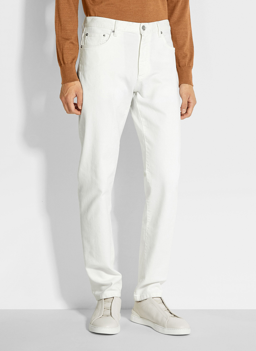 Zegna Roccia rinse-washed jeans