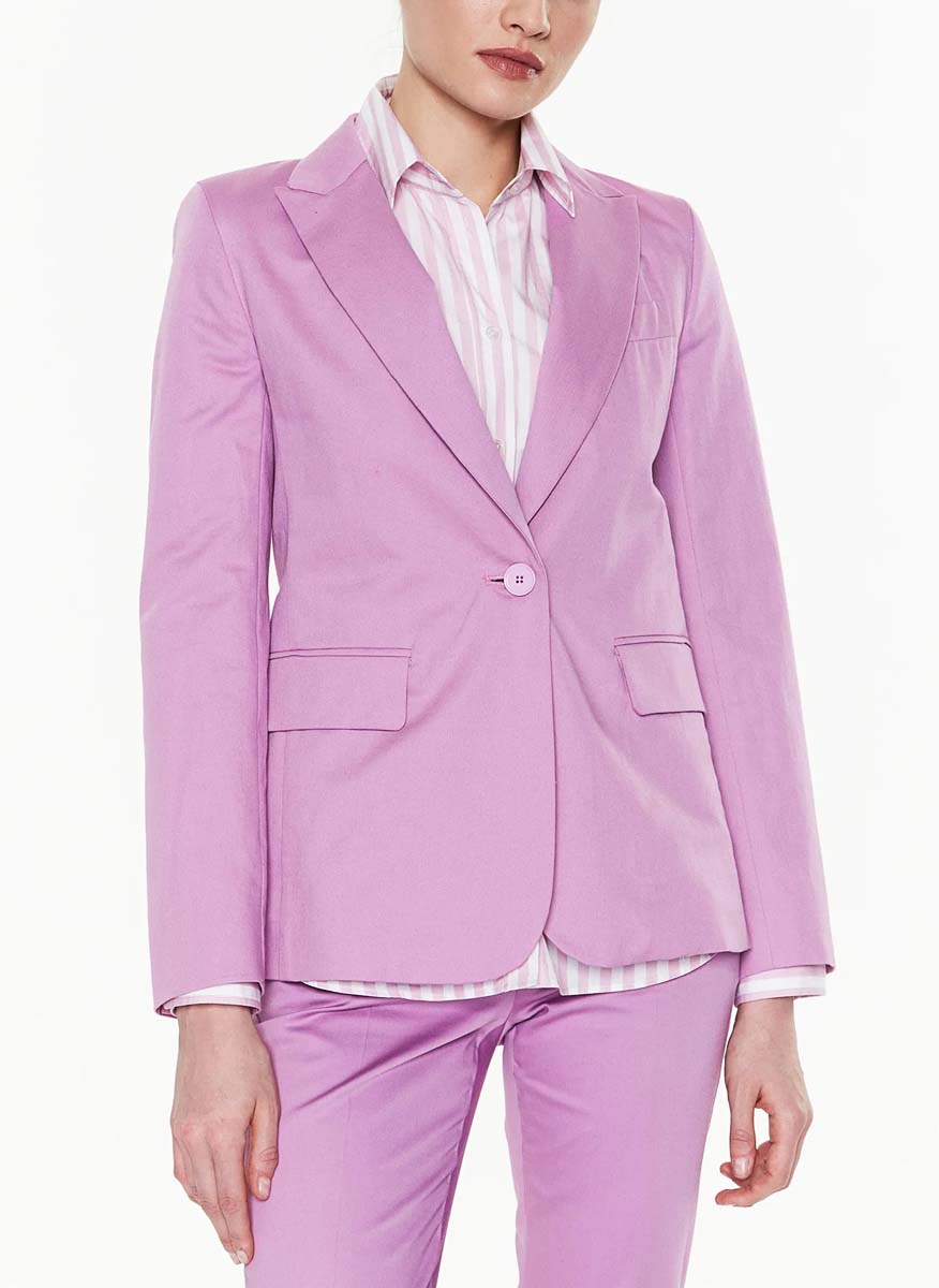 Сако с лен Weekend Max Mara Gelosia