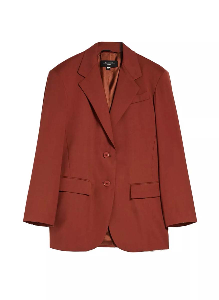 Сако от фина вълна Weekend Max Mara Veber 