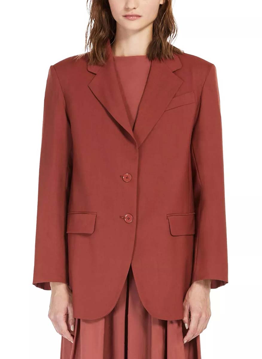 Сако от фина вълна Weekend Max Mara Veber 
