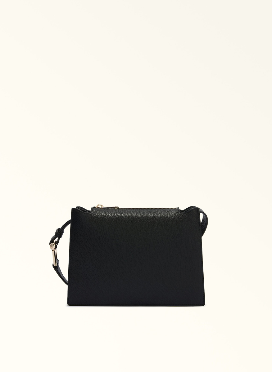 Furla Nuvola Nero crossbody bag in leather