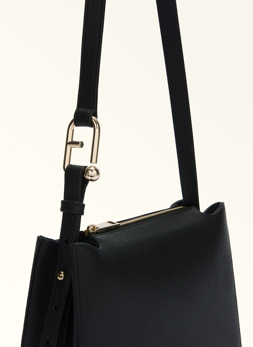 Furla Nuvola Nero crossbody bag in leather