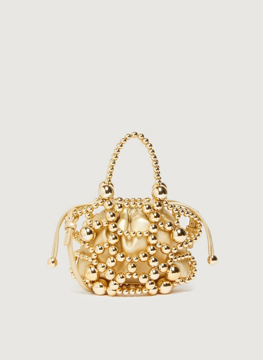 Мини чанта с декоративни перли 'Bucket' Marella Bobby