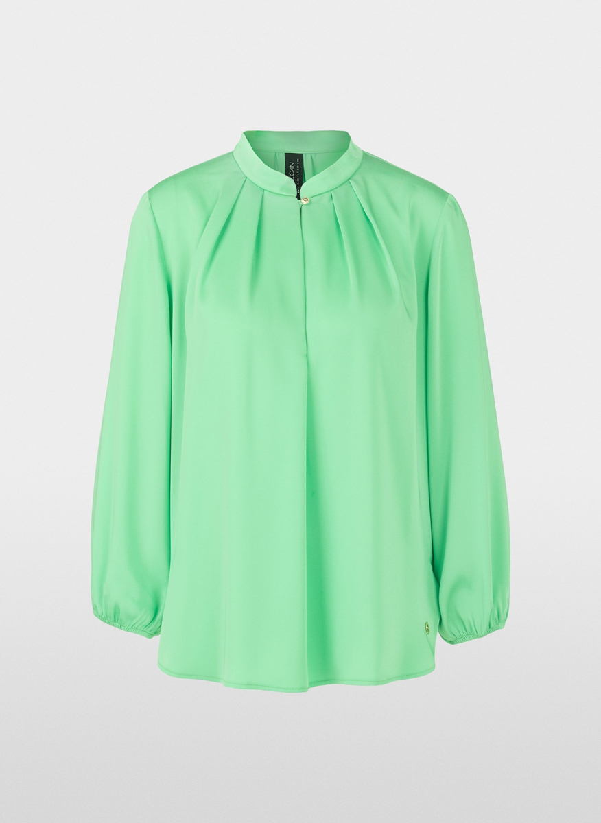 Marc Cain Collections blouse with pleated details
