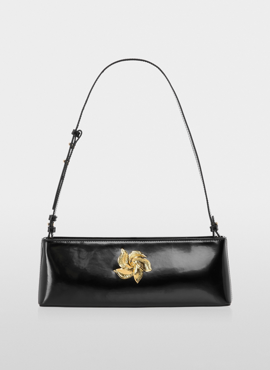 Чанта с флорален детайл Marc Cain Glam