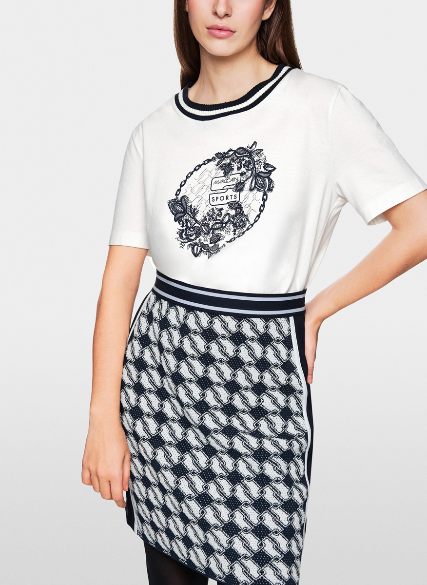 Marc Cain Sports t-shirt with stones