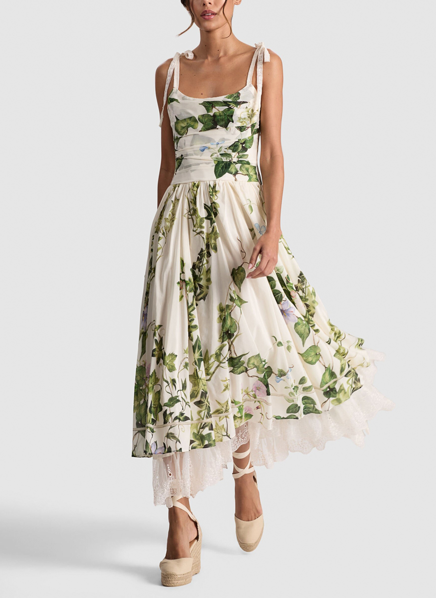 Рокля с коприна 'Haven' Alice + Olivia