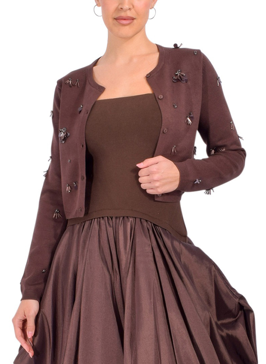 Simkhai Zadie cropped cardigan