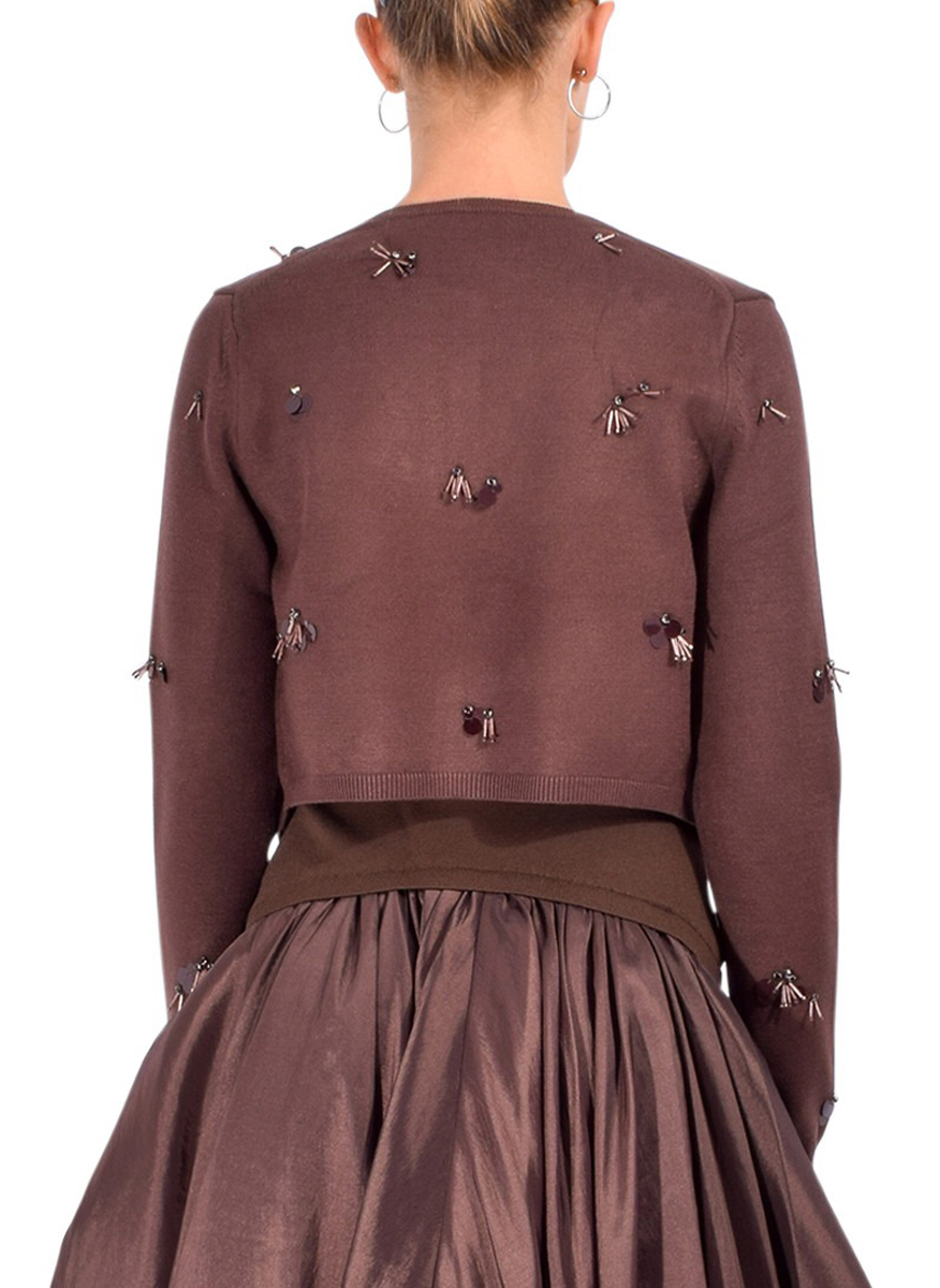 Simkhai Zadie cropped cardigan