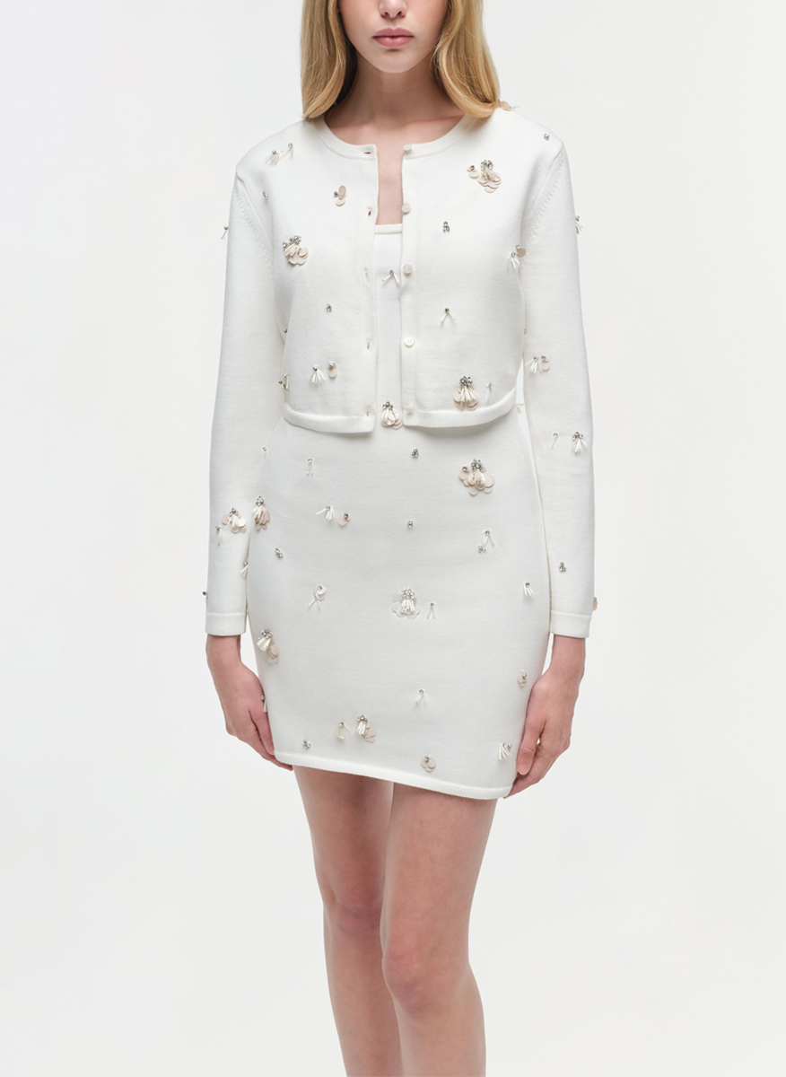 Simkhai Zadie cropped cardigan