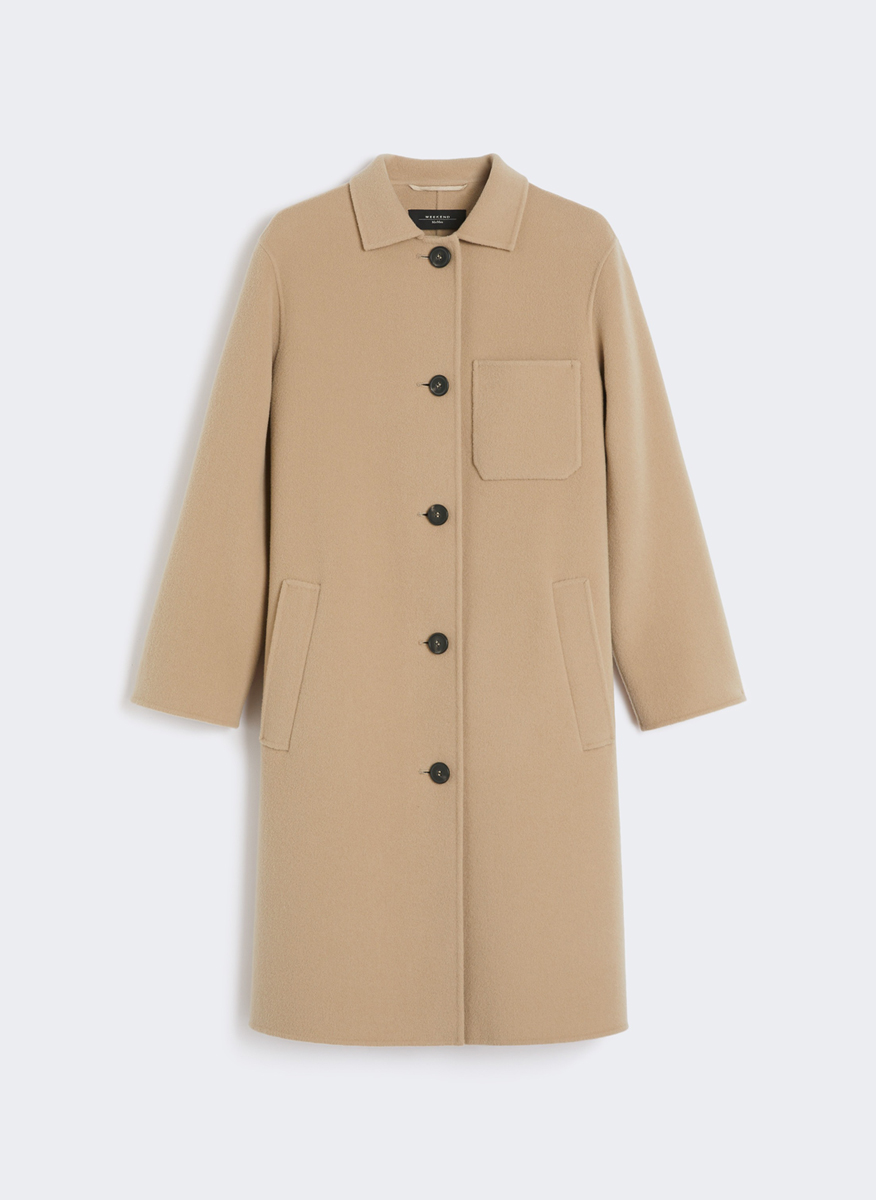 Палто от фина вълна Weekend Max Mara Zenone