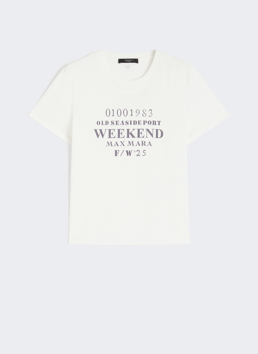 Тишърт с принт Weekend Max Mara Guglia