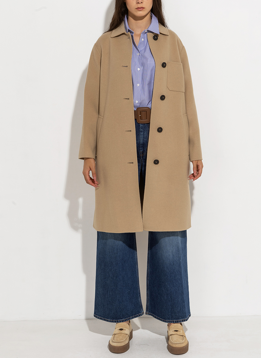 Палто от фина вълна Weekend Max Mara Zenone