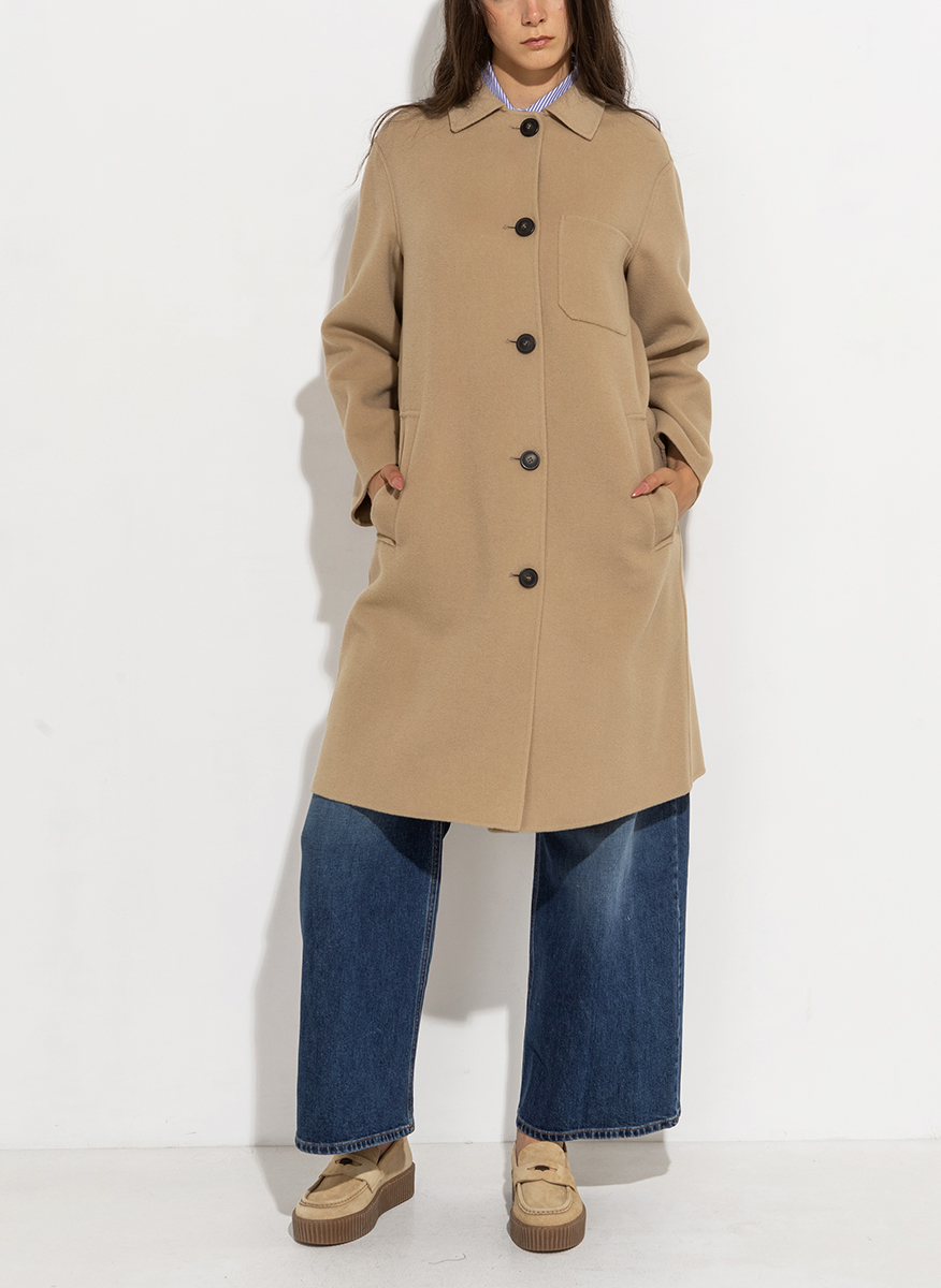 Палто от фина вълна Weekend Max Mara Zenone