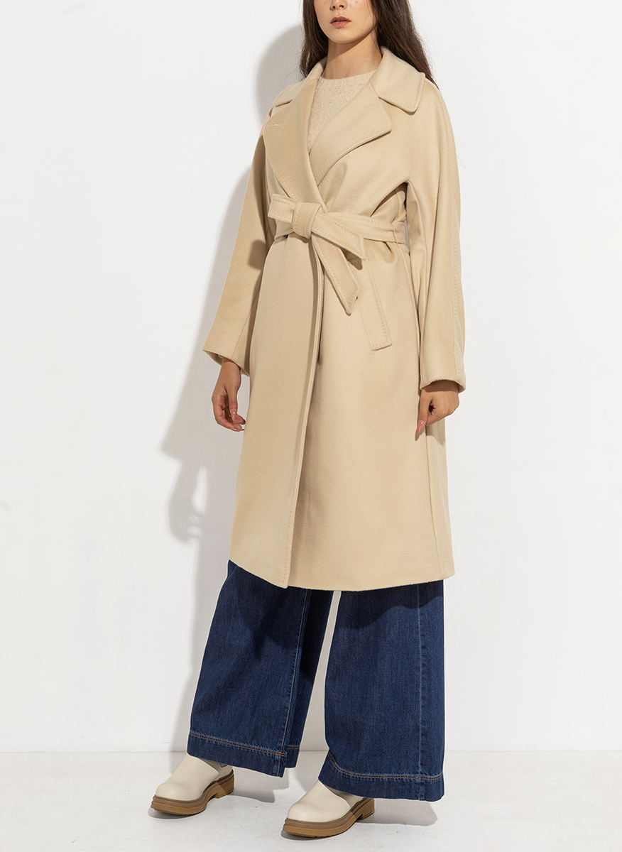 Палто от фина вълна Weekend Max Mara Resina