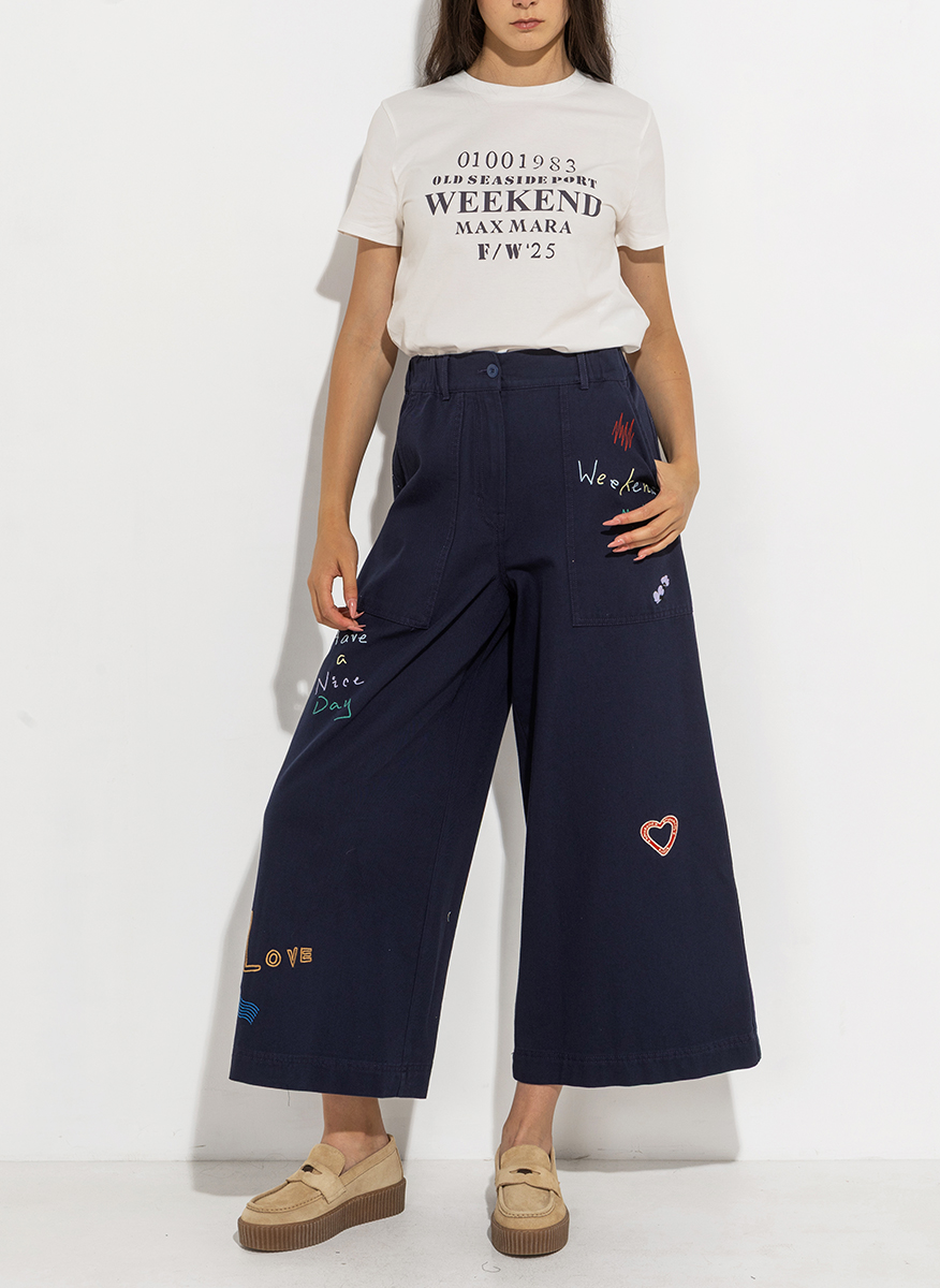 Тишърт с принт Weekend Max Mara Guglia