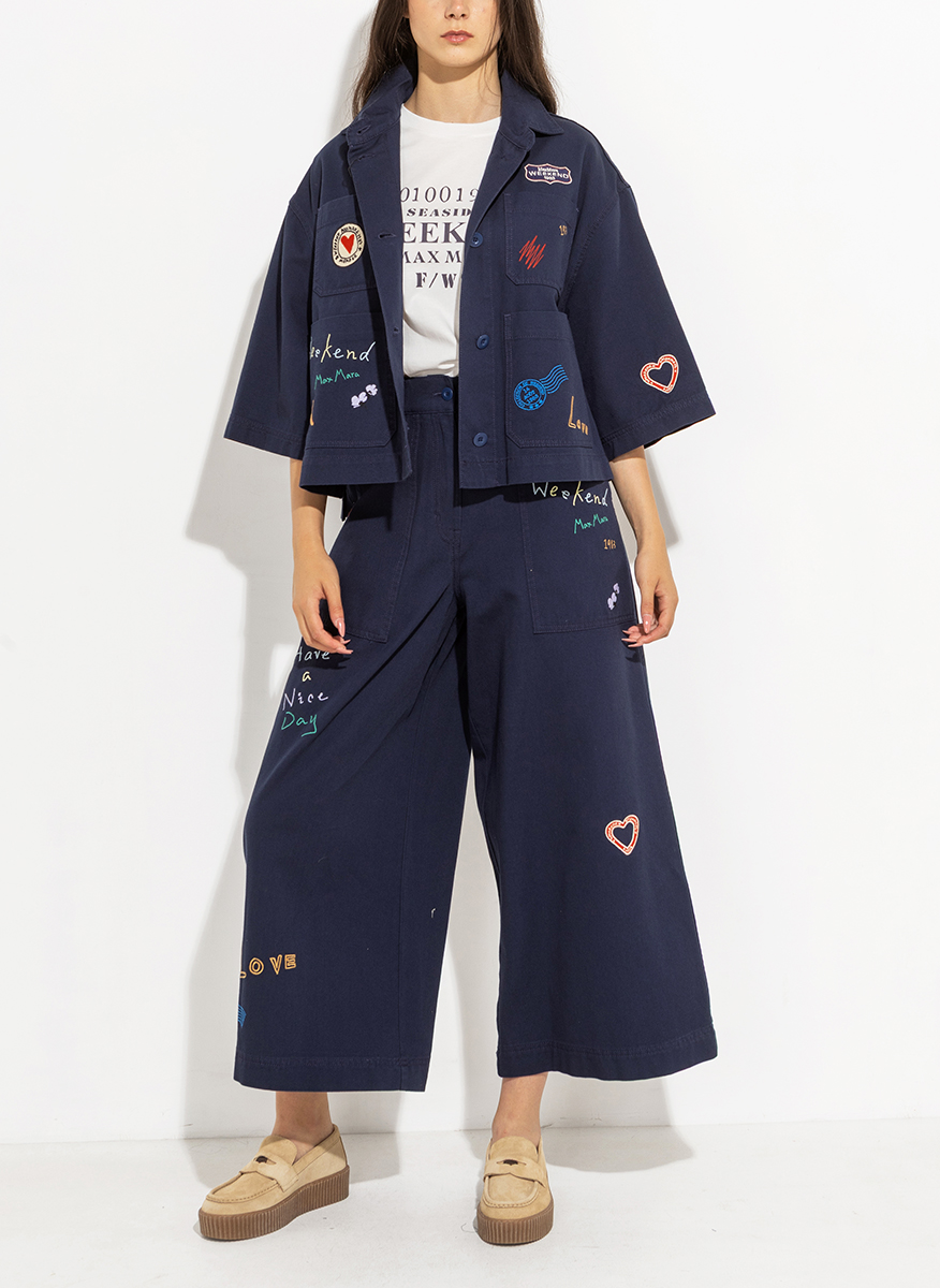 Яке с бродирани детайли Weekend Max Mara Assuan