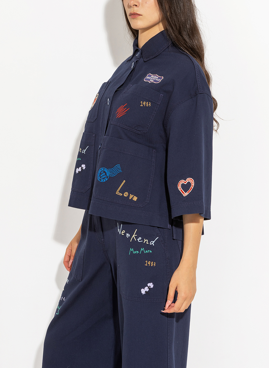 Яке с бродирани детайли Weekend Max Mara Assuan