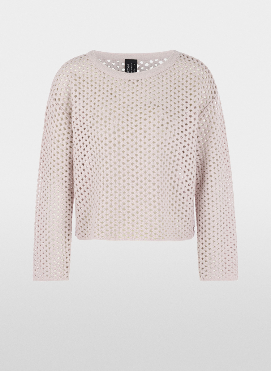 Пуловер от вълна 'Openwork' Marc Cain Collections