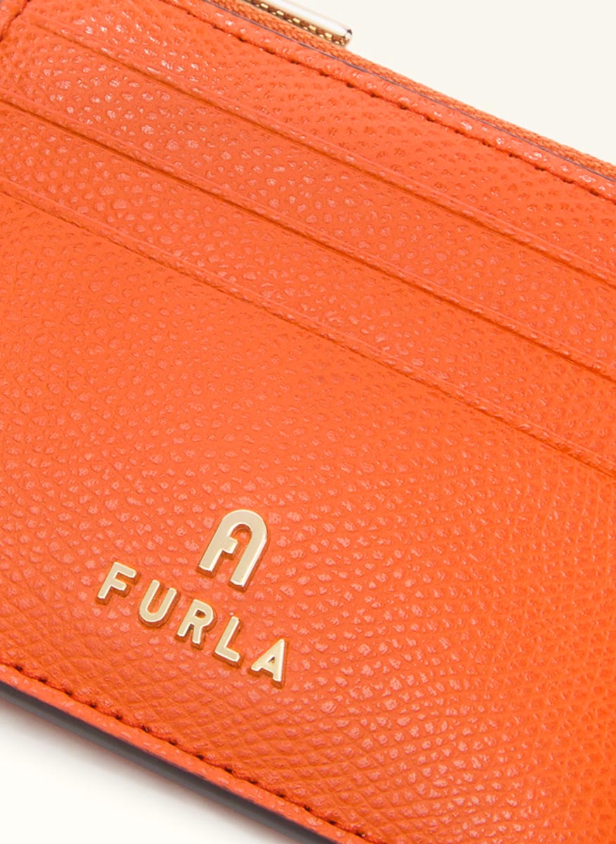 Furla Camelia Paprika small card holder