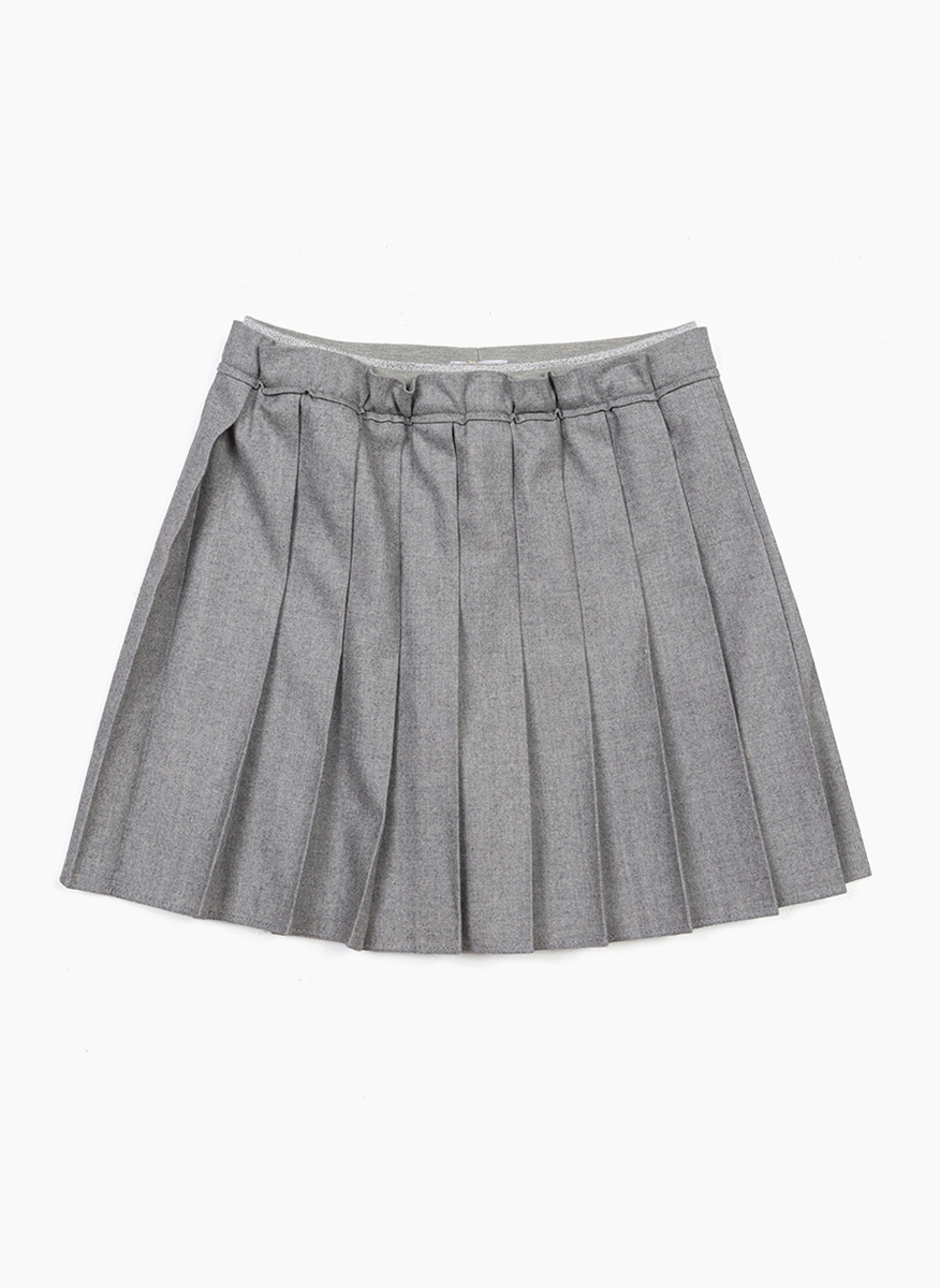 Brunello Cucinelli Kids 10 pleated skirt