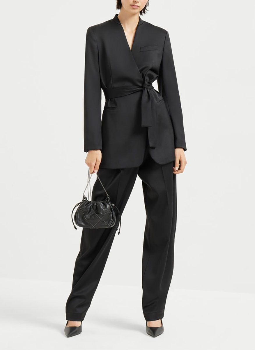 Brunello Cucinelli belted jacket