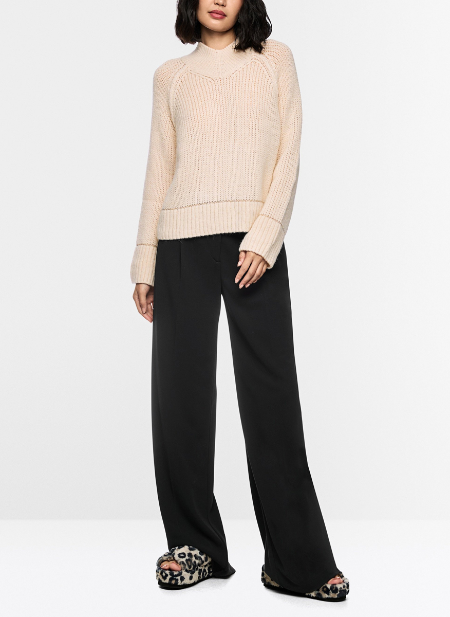 Пуловер с алпака и вълна Marc Cain Collections