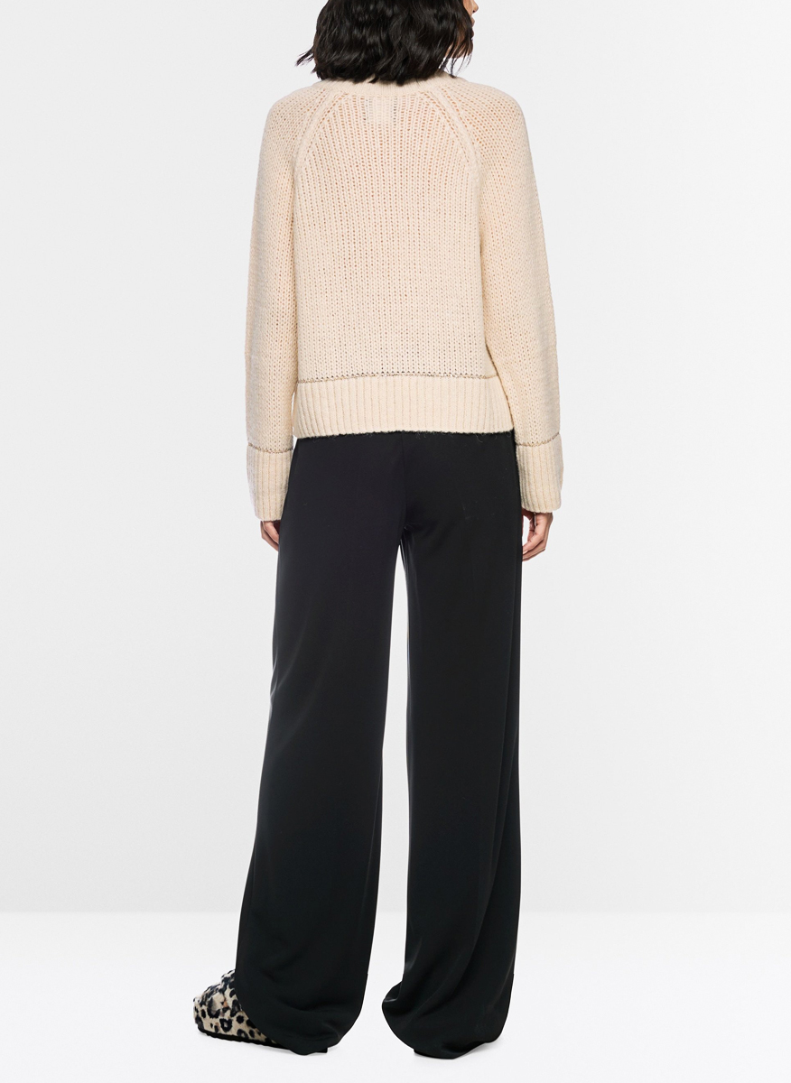 Пуловер с алпака и вълна Marc Cain Collections