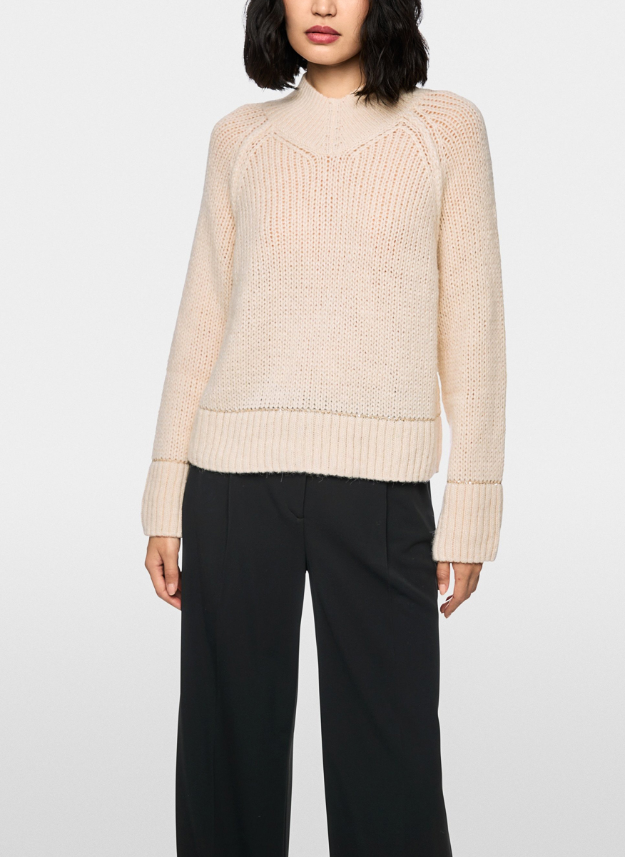 Пуловер с алпака и вълна Marc Cain Collections
