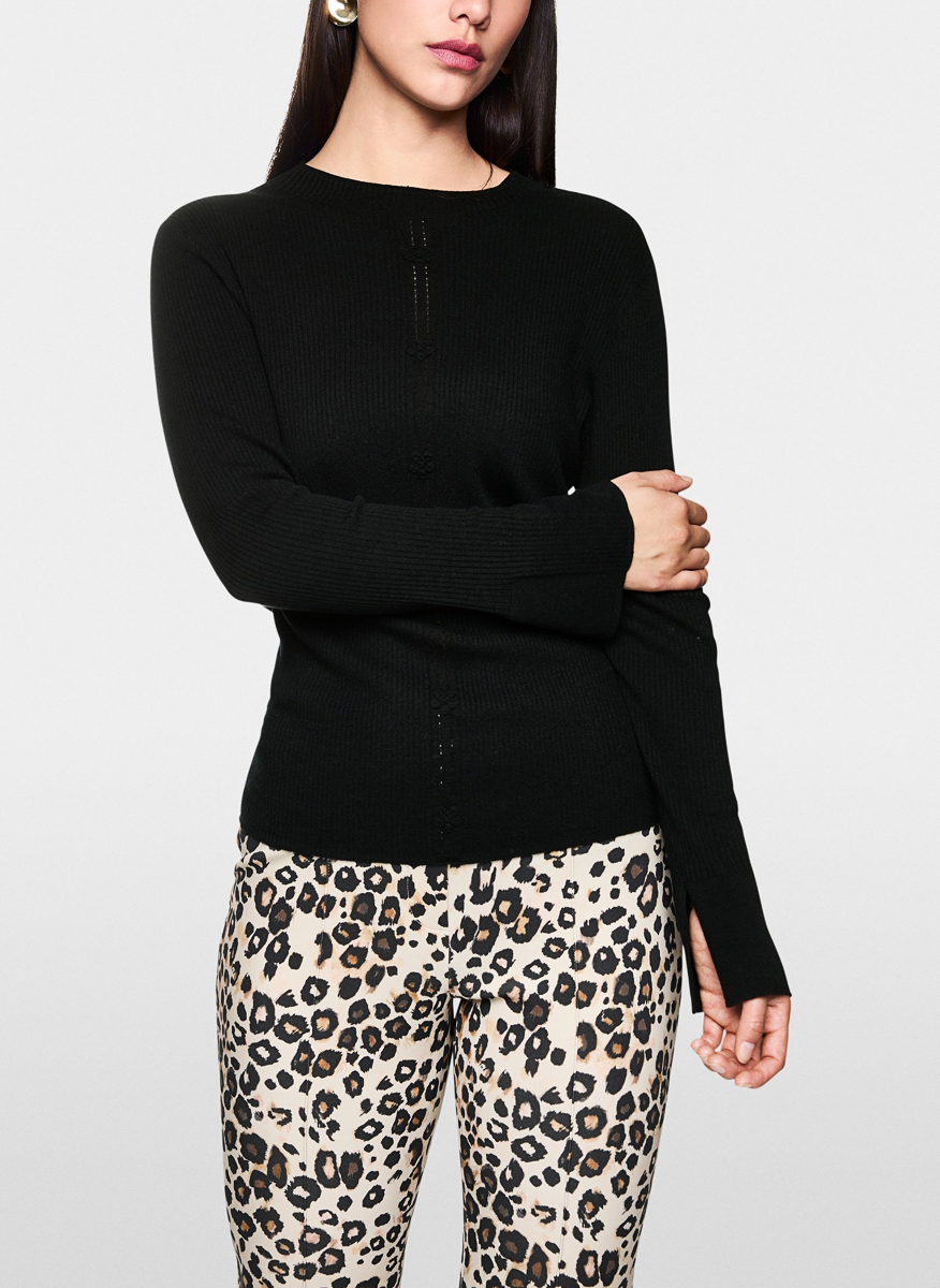 Пуловер от фина вълна Marc Cain Collections