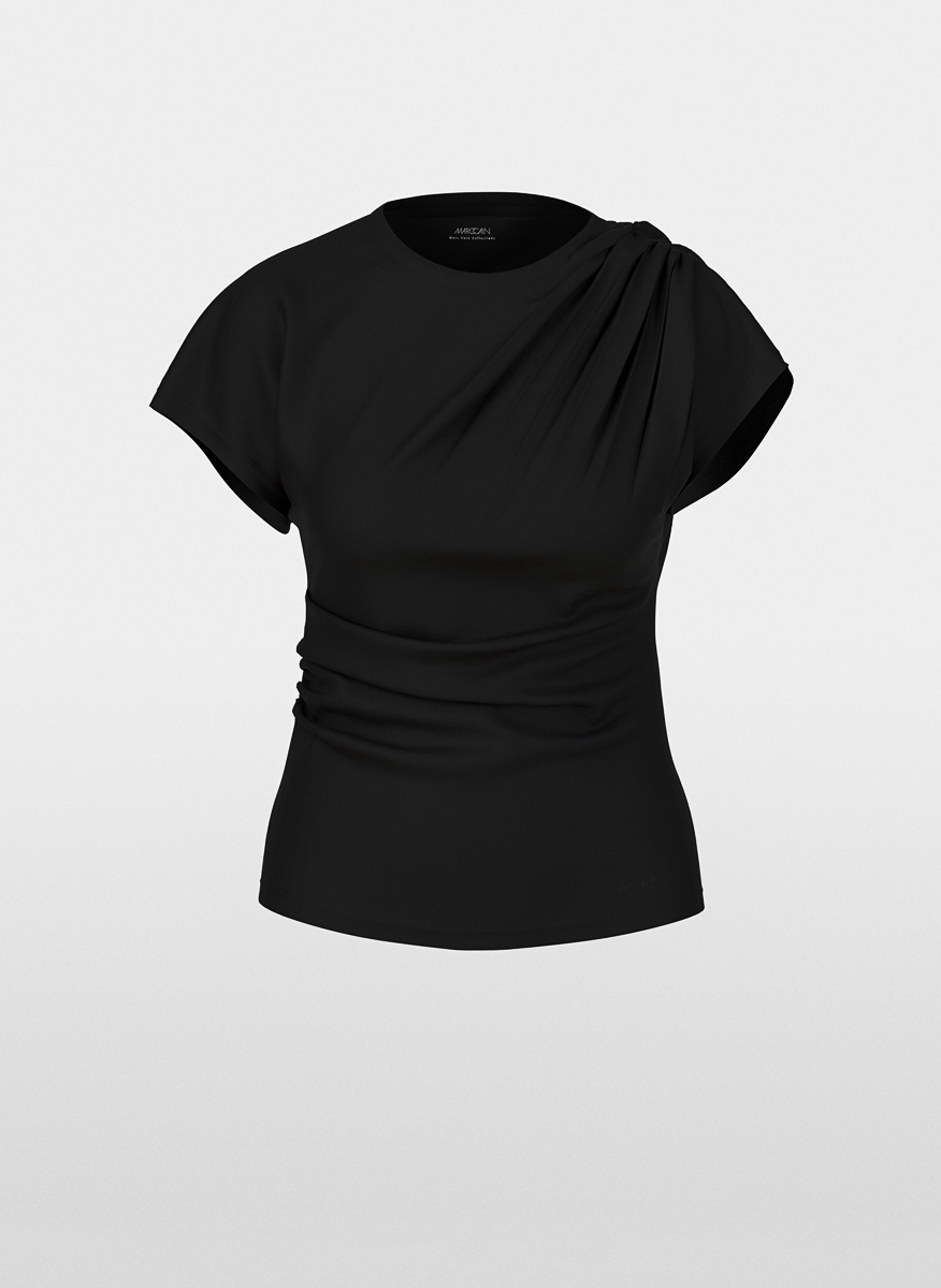Тишърт с набор Marc Cain Collections
