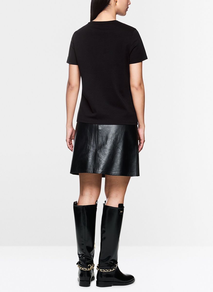 Тишърт с мъниста и пайети Marc Cain Collections