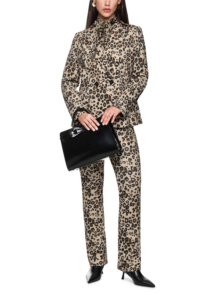 Сако с анималистичен принт Marc Cain Collections