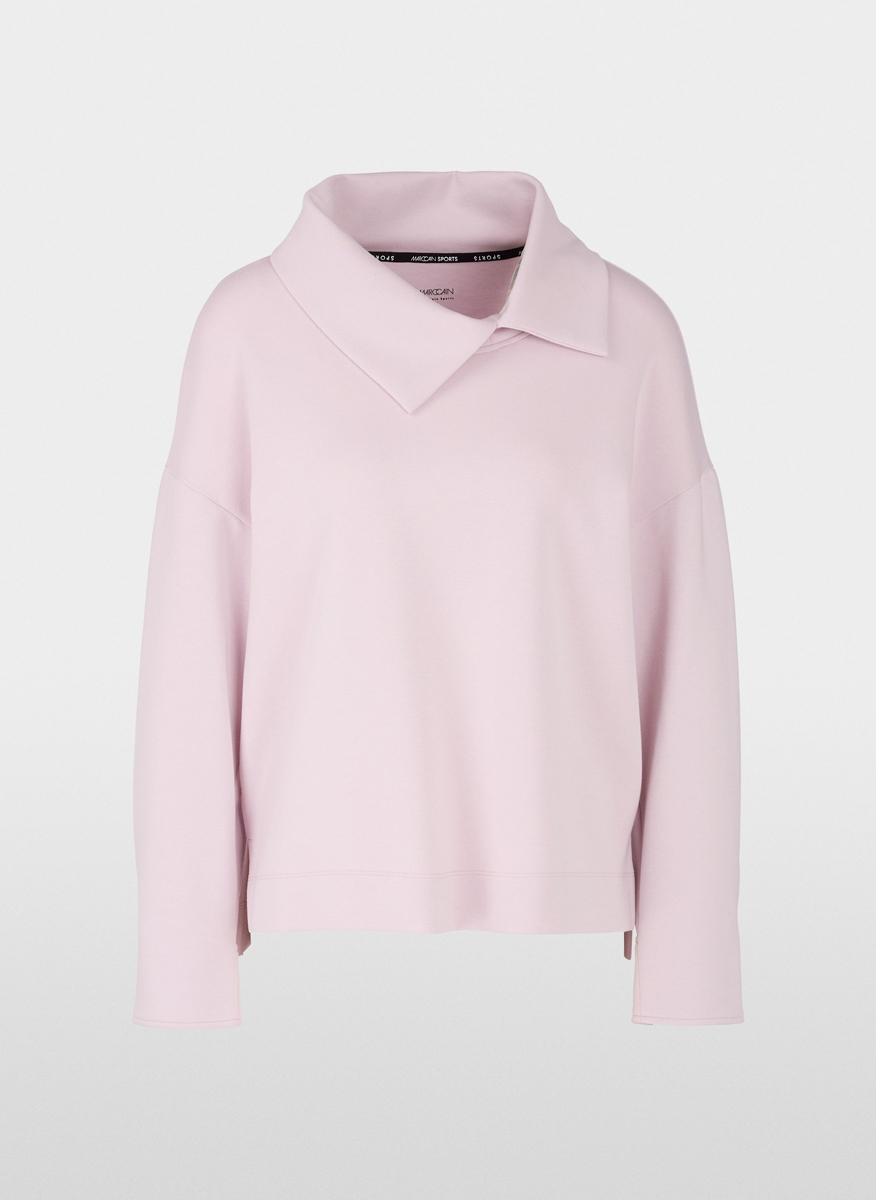 Суитшърт с асиметричен мотив Marc Cain Sports