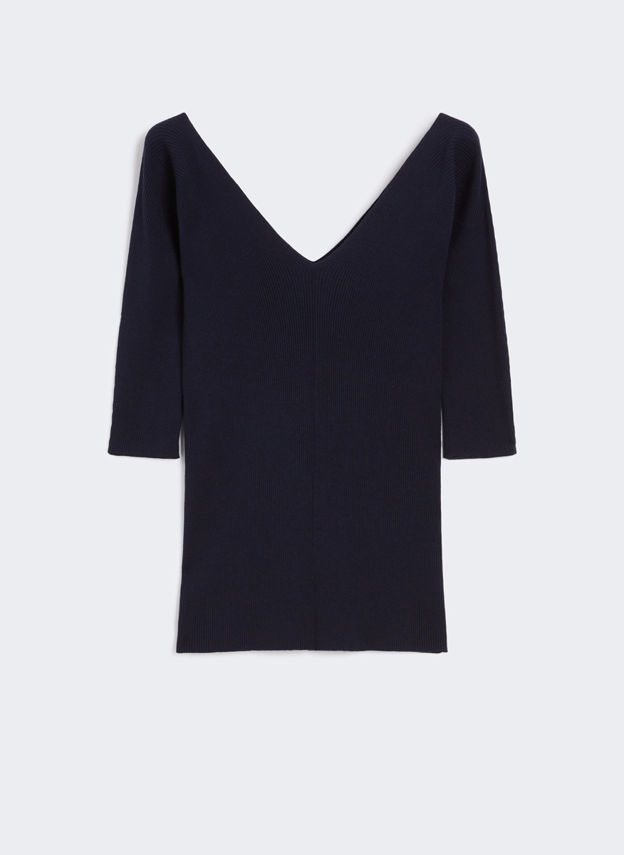 Пуловер от фино плетиво Weekend Max Mara Oceano