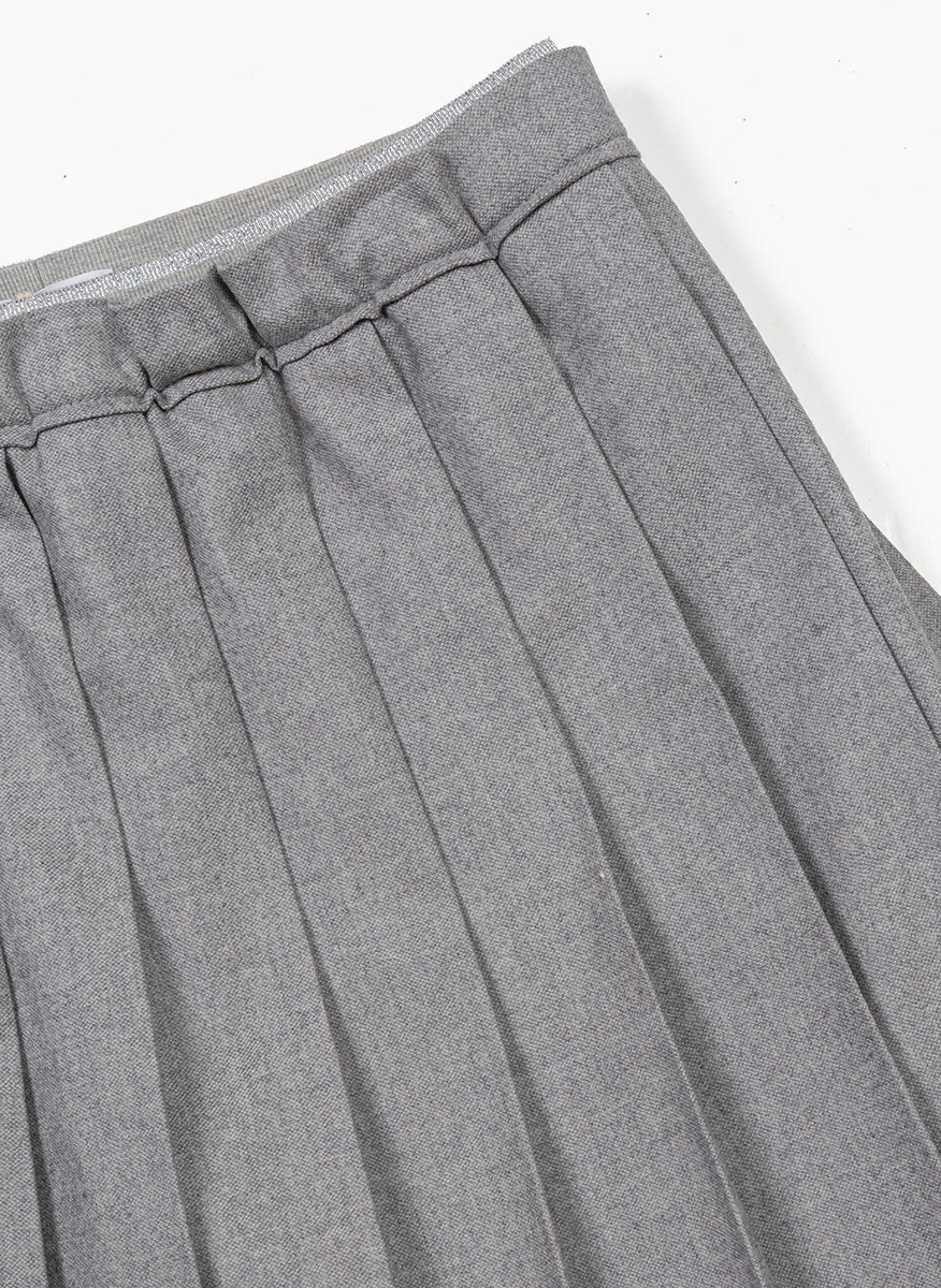 Brunello Cucinelli Kids 12 pleated skirt