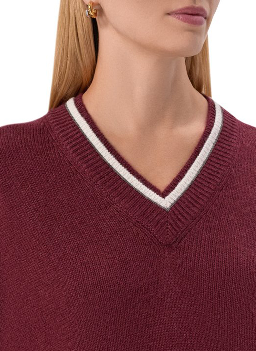 Brunello Cucinelli sweater with monili