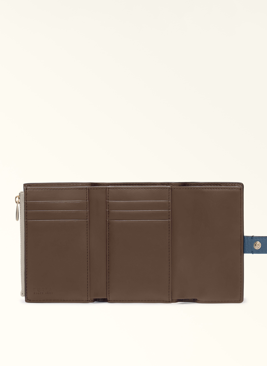 Портмоне Furla Grazia Grigio Blu Vaniglia Espresso