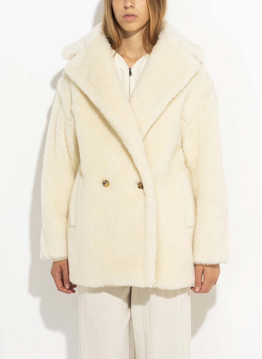 Късо палто 'Teddy Bear Icon' Max Mara Olga