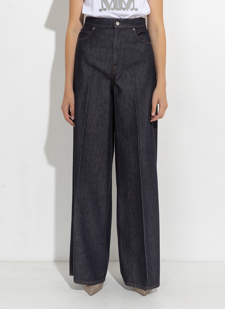 Max Mara Carmine wide fit denim trouser