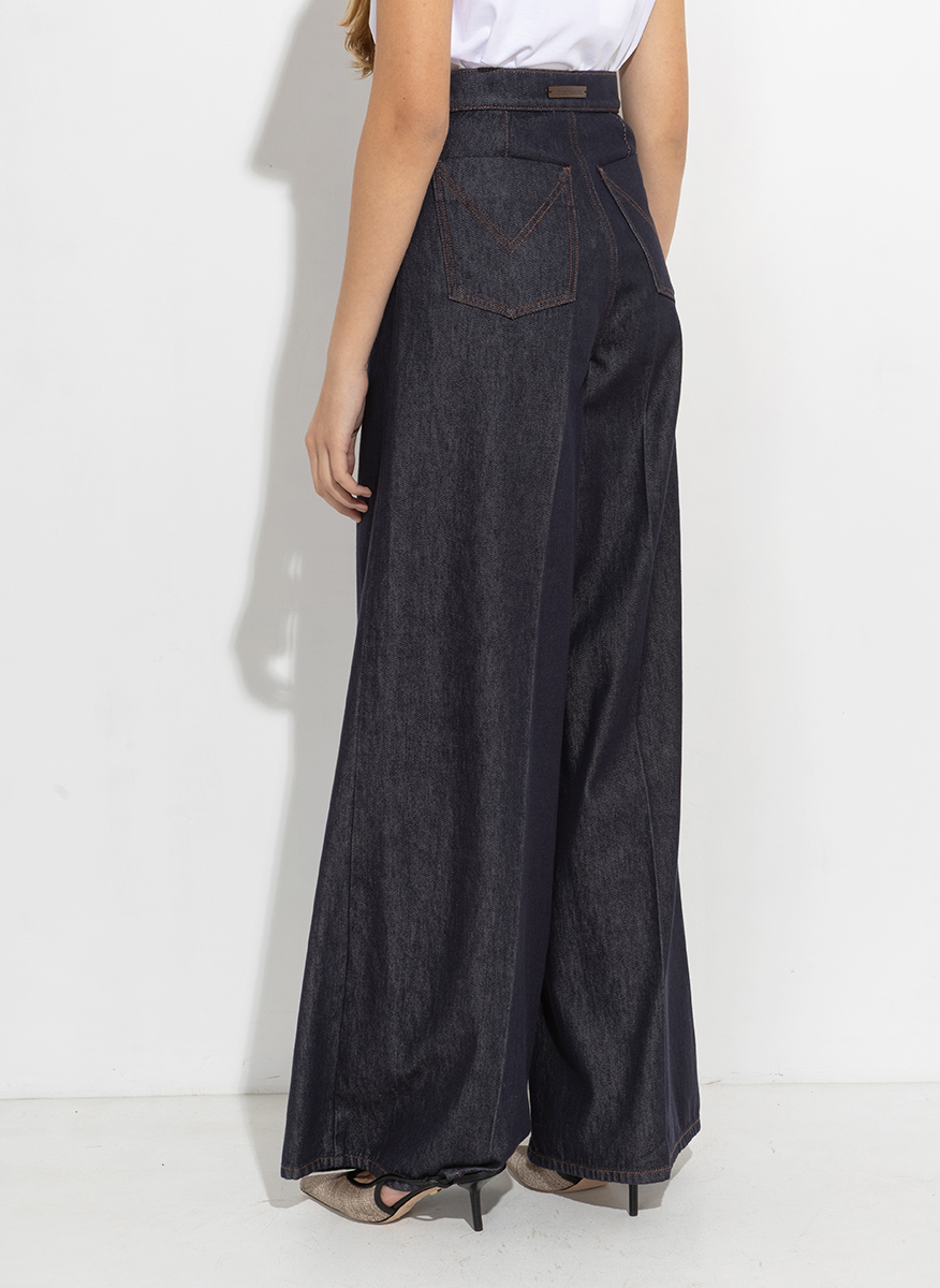 Max Mara Carmine wide fit denim trouser
