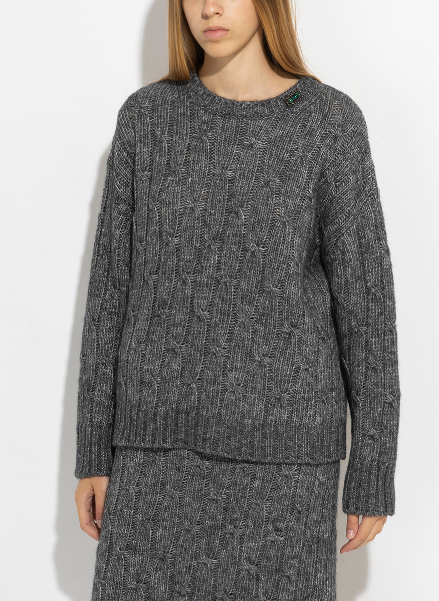 'S Max Mara Cabaret cable-knit sweater