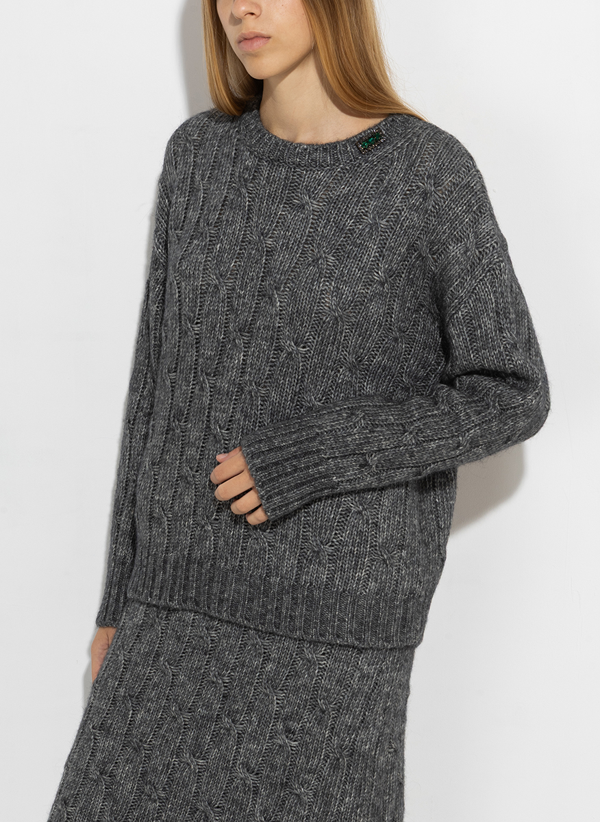 'S Max Mara Cabaret cable-knit sweater