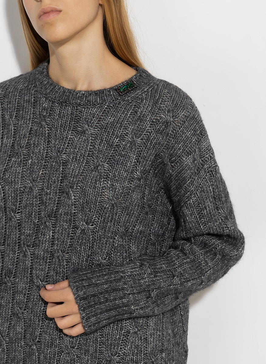 'S Max Mara Cabaret cable-knit sweater