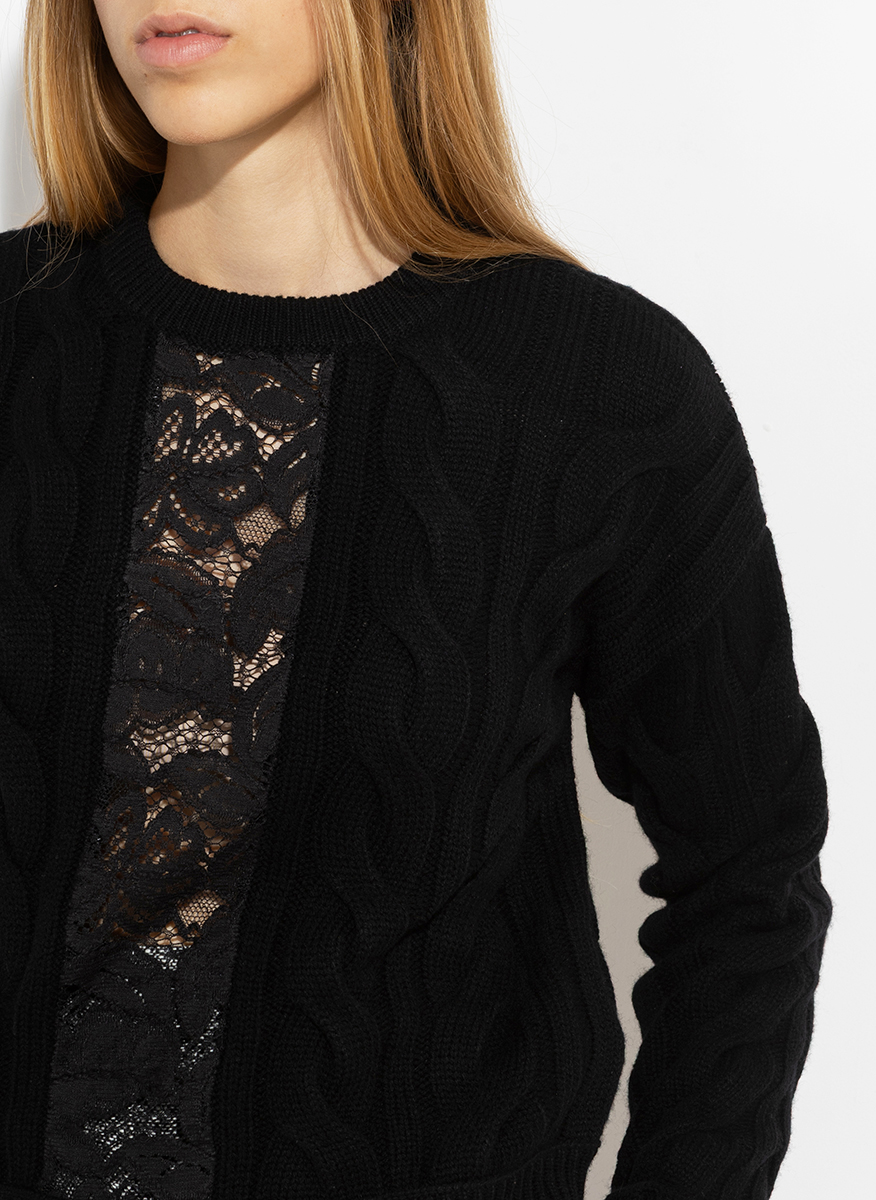 Max Mara Nostoc cable knit sweater