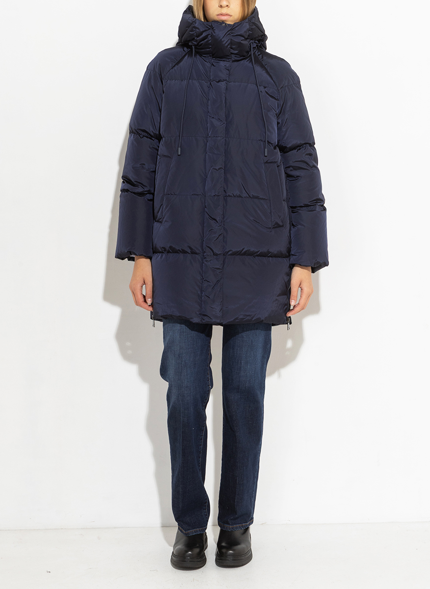 Пухено яке с 'Water repellent' обработка Weekend Max Mara Newbembo