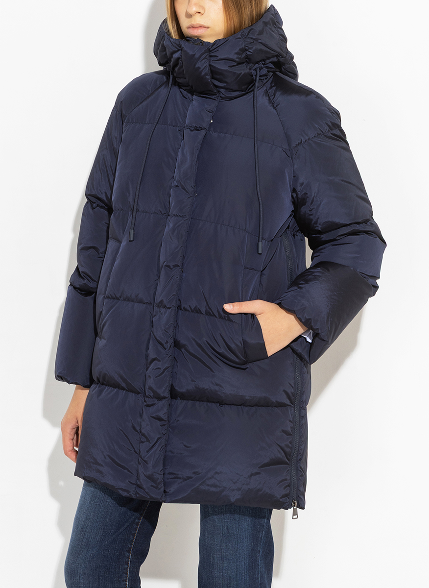 Пухено яке с 'Water repellent' обработка Weekend Max Mara Newbembo