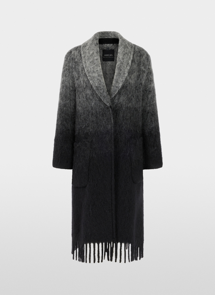 Палто от мохер и алпака 'Colour gradient' Marc Cain Collections