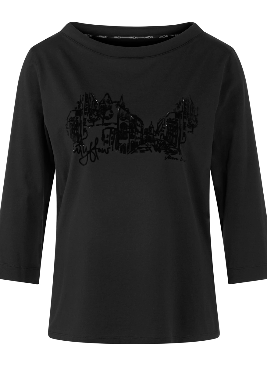 Marc Cain Collections blouse with print