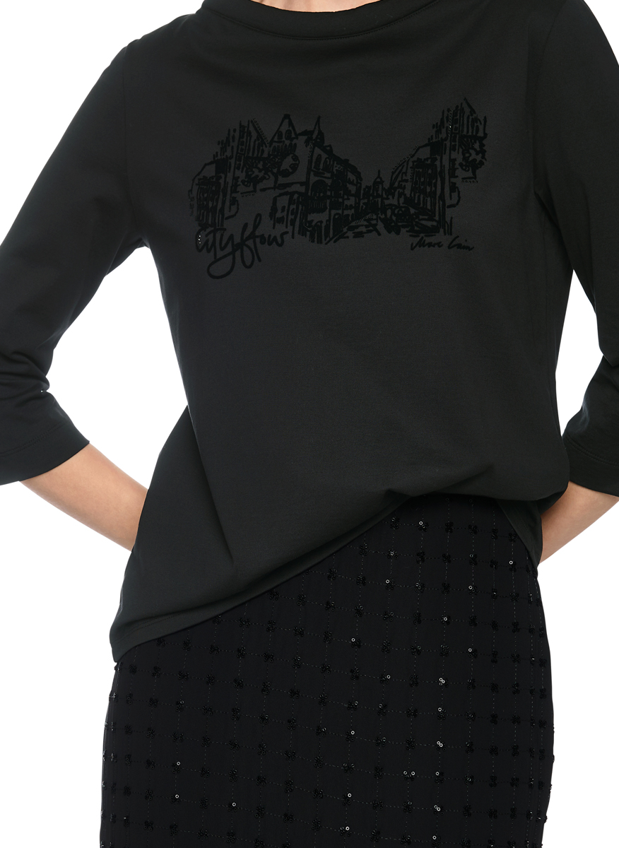 Marc Cain Collections blouse with print